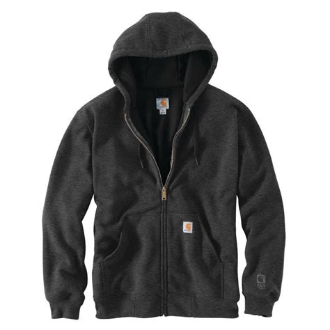 Carhartt 100632 Rain Defender Rutland Thermal Lined Hooded Zip Front