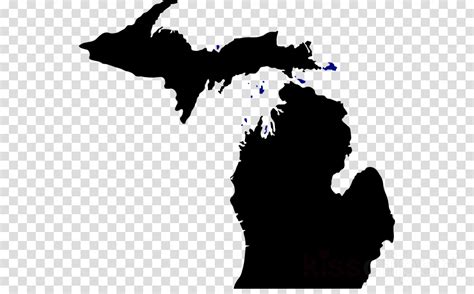 Michigan clipart silhouette, Michigan silhouette Transparent FREE for png image