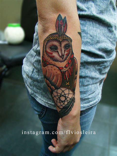 Barn Owl Tattoo By Frah On Deviantart