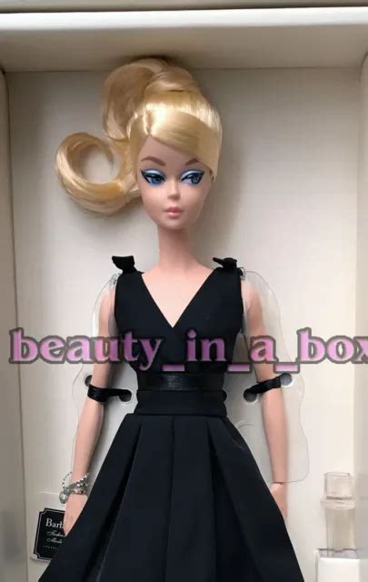 classic black dress silkstone barbie doll fashion model collection gold label 197 99 picclick