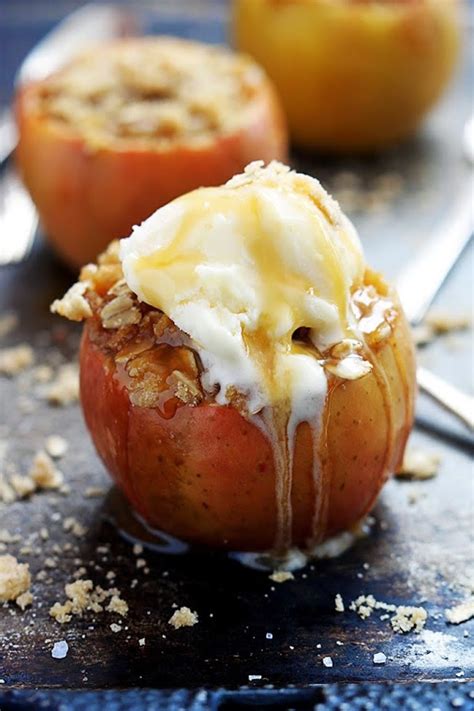 Southern Cooking Apple Crisp Stuffed Baked Apples
