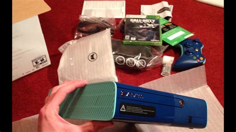 Blue Xbox 360 Bundle Unboxing Walmart Special Edition