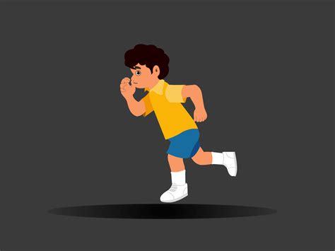 Cute Boy Run Cycle By Nipun On Dribbble