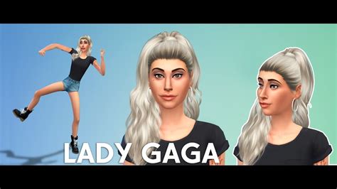 The Sims 4 Create A Sim Lady Gaga Download Youtube