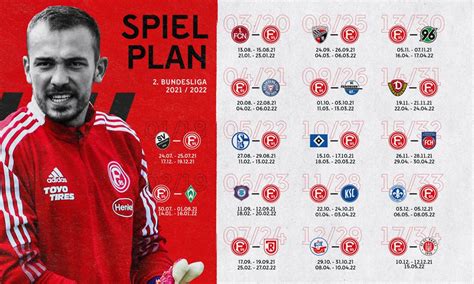 Fortuna Düsseldorf On Twitter Da Isser Unser Spielplan Für Die