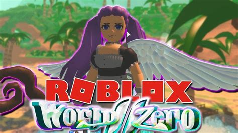 World Zero The Most Beautiful And Fun Roblox Game Ever Youtube