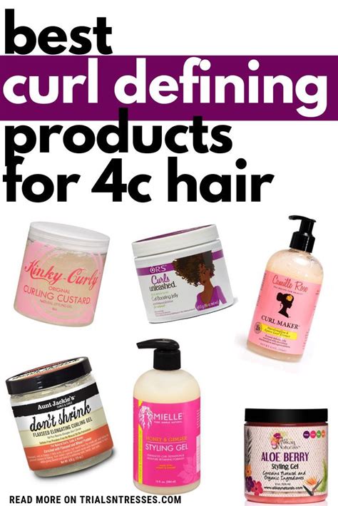Detangles your coily hair with ease? Curl Defining Products For 4C Hair | 4c hairstyles ...