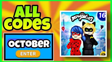 October 2021 All Working Codes Miraculous Rp Roblox Miraculous Rp