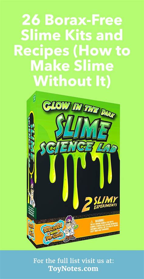 Safe And Convenient Payment Mini Fancy Slime Laboratory Kit Make Your