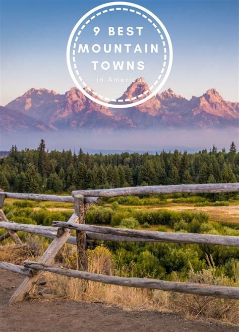 45 Best Mountain Towns In Us To Live Full Water Site