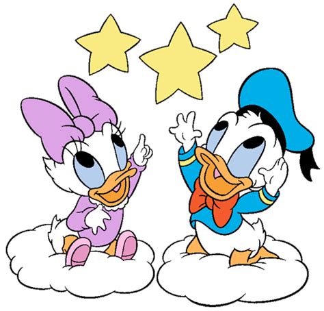 Baby Donald And Daisy Duck Clip Art Library