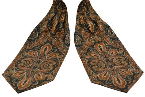 Tribal Green Signature Sterling Ascot Tie