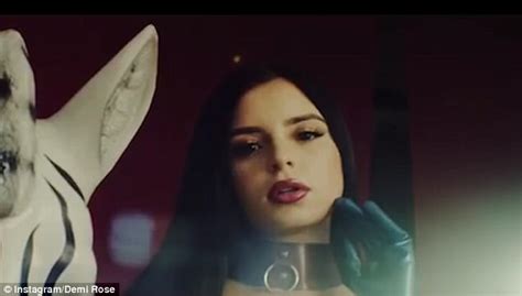 Demi Rose Topless In Racy New Instagram Video Daily Mail Online