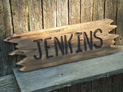 Custom Wood Sign Hand Carved Rustic Un Painted Your