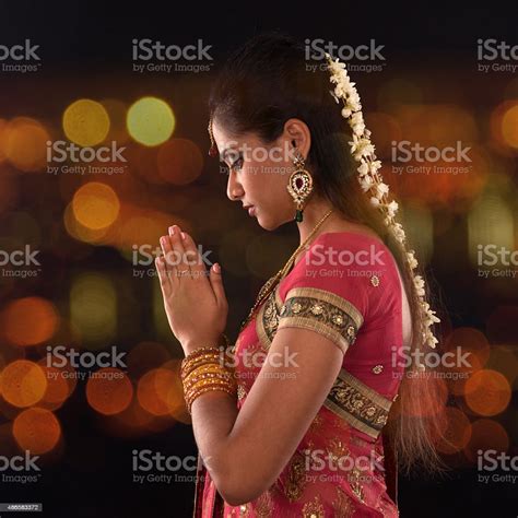 Indian Female Prayer Stock Photo Download Image Now Praying