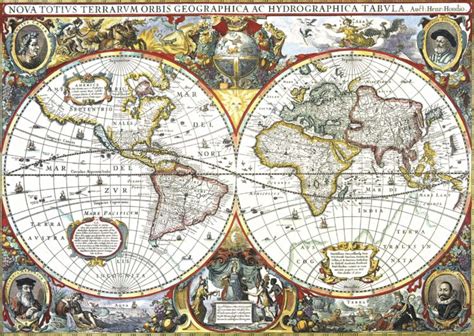 Old World Map Cartography Geography D 3100x2200 67