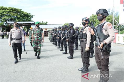 Ratusan Personel TNI Polri Amankan Pilkades Serentak Di Tanimbar