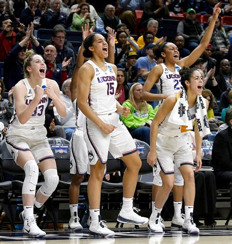 N C A A Womens Tournament UConn Scores 94 Points By Halftime The