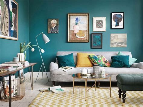 Image Result For Teal Mustard And Grey Living Room Decoración De Unas