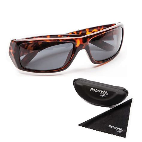 polaryte hd vision polarized sunglasses for men women driving sports golf uv