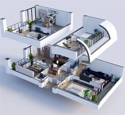 3d Plan Top View Amazing Ideas To See More Visit 👇 Home Interior