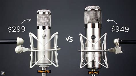 Which Microphone Should You Buy Warm Audio Wa 47jr Vs Wa 47 Youtube