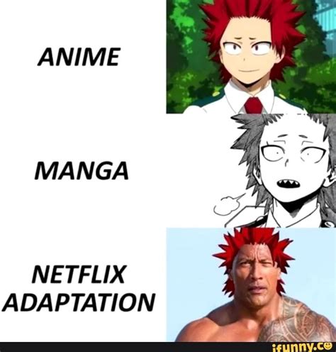 Netflix's original productions also include continuations of cancelled series from other networks, as well as licensing. ANIME MANGA NETFLIX ADAPTATION - iFunny :) (With images) | My hero academia manga
