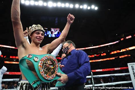 Manny pacquiao ha messo da parte le suggestioni conor mcgregor ed errol spence jr per affrontare il campione pesi leggeri wbc ad interim, ryan garcia. Hearn Insisting Devin Haney Vs. Ryan Garcia Negotiations ...