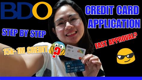 Bdo Credit Card Application Step By Step Process Requirements