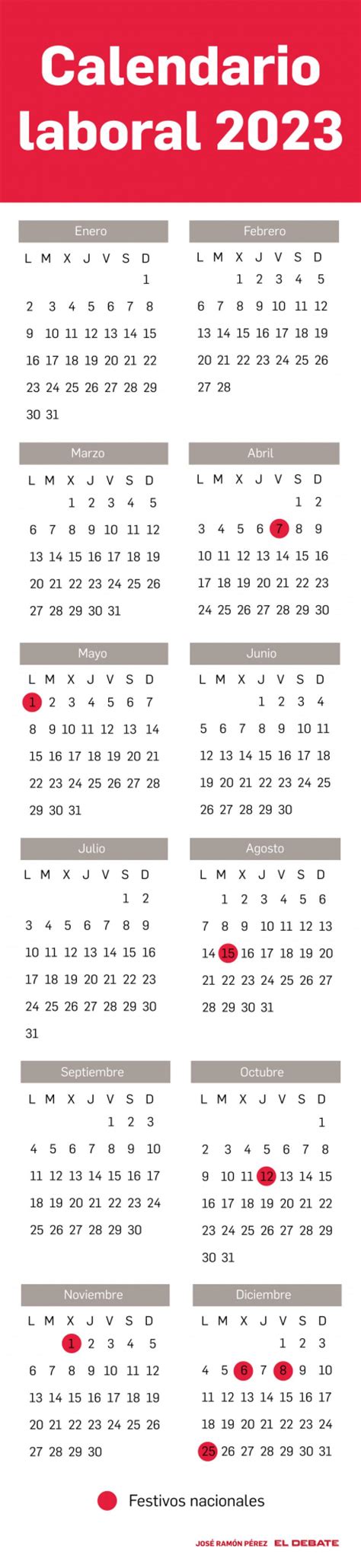 Calendario Laboral Conoce Los Días Festivos En Tu Comunidad Para HOT SEXY GIRL
