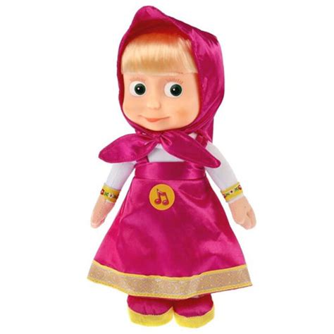Russian Doll Masha And The Bear Toys Masha Doll Soft Toy 114 29 Cm Ebay