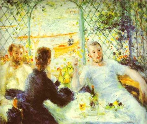 Luncheon Of The Boating Party Pierre Auguste Renoir Oil Painting