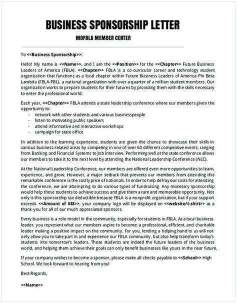 A sponsorship letter for students can be the helping hand for many during their time in education. 70+ Free Download Sponsorship Letter and Sponsorship Proposals | Sponsorship letter, Sponsorship ...