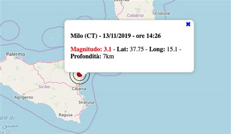 Terremoto di magnitudo 3.6 in trentino, alle 9.14 di giovedì 9 febbraio: Terremoto in Sicilia oggi, 13 novembre 2019: scossa M 3.1 ...