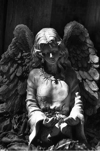 Angel Statue 500px Wings Higgins Monochrome Fred