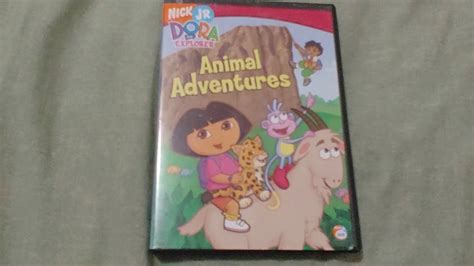 Dora The Explorer Animal Adventures Dvd Overview Youtube