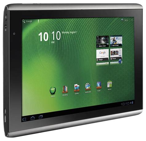 Acer Iconia Tab A500 Android Tablet Gadgetsin