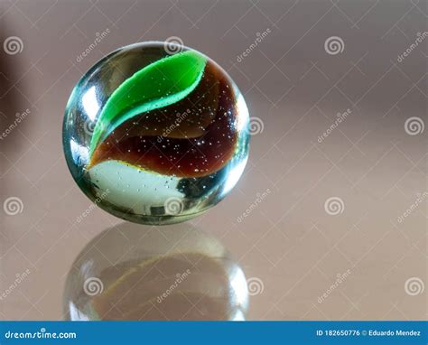 Colored Clear Glass Marbles Stock Photo Image Of Blue Ball 182650776