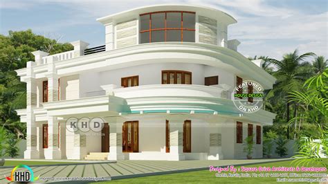 New And Stylish Modern Home 2700 Sq Ft Kerala Home Design And Floor