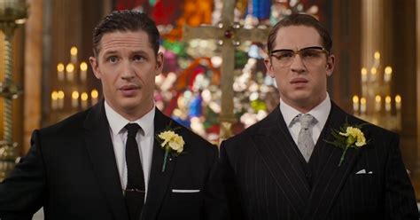 photos of tom hardy as the kray twins in legend show how far into character he got