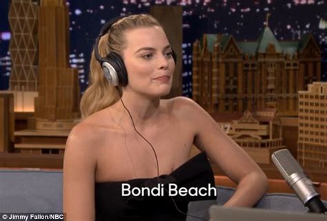 Margot Robbie Takes On Jimmy Fallons Whisper Challenge On The Tonight
