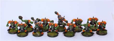 Showcase Blood Bowl Orc Team Tale Of Painters