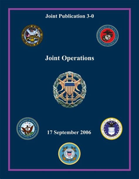Jp 3 0 Joint Operations Integrated Defence Staff