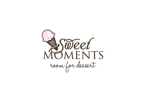 Upmarket Elegant Cafe Logo Design For Sweet Moments Room For