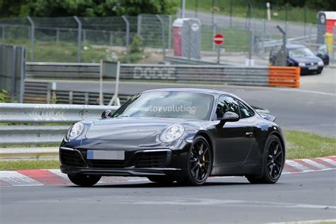 New Porsche 911 Facelift Spied On The Nurburgring And In Prague Photo