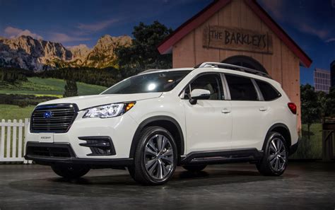 Subaru Ascent Suv Due Summer 18 In Wheel Time