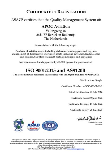 Accreditations Apoc Aviation Makes You Fly
