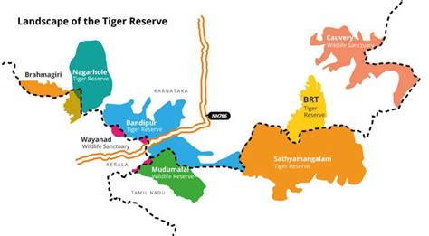 Tiger Reserves In India And Project Tiger Upsc Project Tiger Tiger