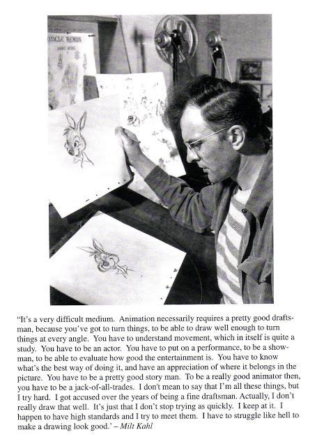 Cartoon Brew Ed — Advice From The Masters Milt Kahl Pencil Test James Baxter Disney