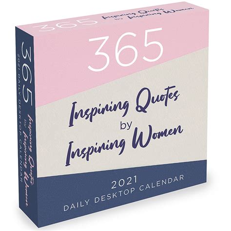 2021 365 Inspiring Women 55x55 Daily Inspirational Quotes Desktop